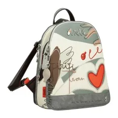 ANEKKE Mochila de Senhora Tripla Alma Olé Azul | Ref. 280.40765-044