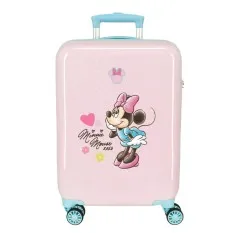 Mala de Cabine / Trolley 55cm 4R MINNIE Imagine Rosa | Ref. 186.4231743
