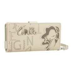 ANEKKE Carteira Grande RFID Alma Original Bege | Ref. 280.40749-901
