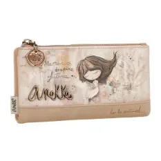 ANEKKE Carteira Grande Flexível RFID Memories Castanha | Ref. 280.40809-907