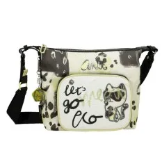 ANEKKE Mala de Tiracolo c/ Bolsos Nature Towanda 40873-249 Preta | Ref. 280.40873-249