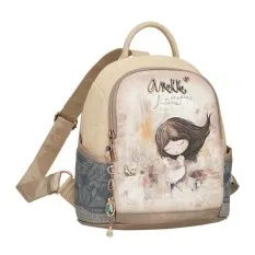 ANEKKE Mochila de Senhora Anti-Roubo Memories Azul | Ref. 280.40805-283