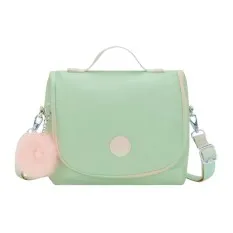 Lancheira Térmica KIPLING New Kichirou Soft Green Met | Ref. 187.40KI53565KY