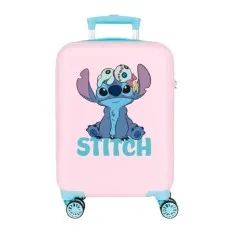 Mala de Cabine / Trolley 50cm 4R STITCH In the World Rosa | Ref. 186.2091341