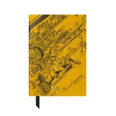 Notebook #146 Pautado Montblanc Enzo Ferrari, Giallo Modena Yellow | Ref. 238.134717