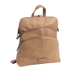 Mochila de Senhora Tripla MATTIES Serie Mochilas  Bege | Ref. 132.2244313
