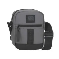 Bolsa de Tiracolo Pequena PEPE JEANS Hoxton Cinza | Ref. 186.7345233