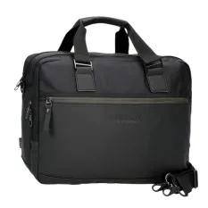 Pasta para Computador 15.6” 2C Adapt. PEPE JEANS Sail Up Preta | Ref. 186.7176641