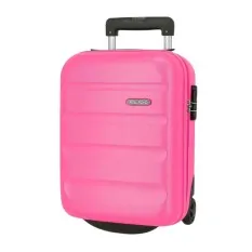 Mala de Cabine / Trolley 40cm 2R Vueling ROLL ROAD Flex Rosa | Ref. 186.584996G