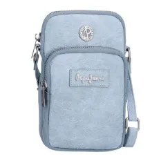 Bolsa de Tiracolo Porta Telemóvel PEPE JEANS Jana Azul Claro | Ref. 186.7145242