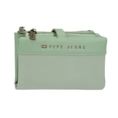Carteira com Porta-Moedas Removível PEPE JEANS Morgan Verde | Ref. 186.7928334