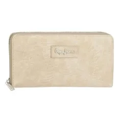 Carteira de Senhora c/ Fecho PEPE JEANS Jana Bege | Ref. 186.7148541
