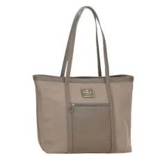 Saco de Ombro para Portátil/Tablet PEPE JEANS Christine Taupé | Ref. 186.7097544