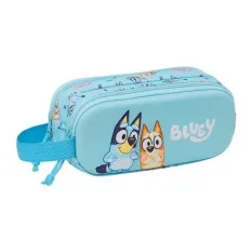 Estojo Escolar Duplo BLUEY 3D Azul | Ref. 248.812433512