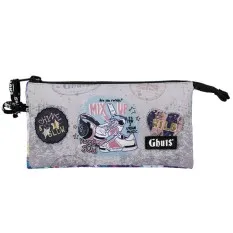 GHUTS Estojo Escolar Triplo GH109 P12 Mix Up 1092512 | Ref. 294.2510912
