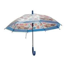 Guarda-ChuvaAutomático 43.5cm CARS Racing Transparente Azul Marinho | Ref. 248.DISC52508300