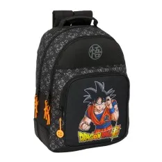 Mochila Escolar Adap. 42Cm 2C DRAGON BALL Combat Preta | Ref. 248.622522773