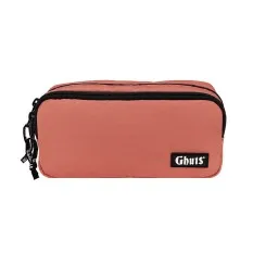 GHUTS Estojo Escolar Duplo GH128 L49 Peach Pink 1282549 | Ref. 294.2512849