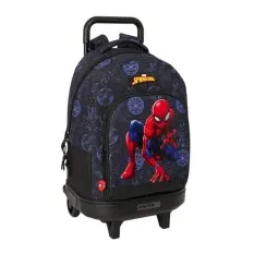 Mochila Grande 44Cm Compacta 2R SPIDER-MAN Attack Preta | Ref. 248.612543918