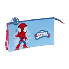 Estojo Escolar Triplo SPIDEY Rescue Azul/Vermelho | Ref. 248.842532744