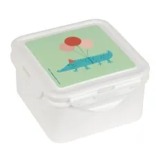 Caixa para Lanche Pré-Escolar SAFTA “Fiesta” Verde | Ref. 248.342494916