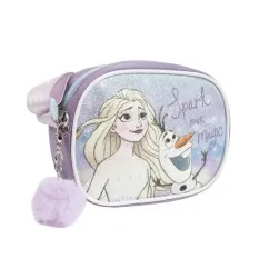 Malinha de Tiracolo Oval FROZEN Fantasia Lilás | Ref. 299.2100005672