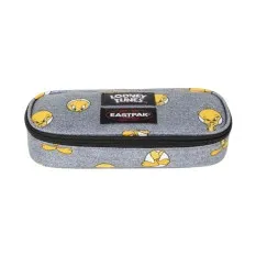 Estojo Escolar EASTPAK Oval Single Tweety Grey | Ref. 267.7178J7