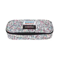 Estojo Escolar EASTPAK Oval Single Wally Pattern White | Ref. 267.7175E1