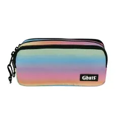 GHUTS Estojo Escolar 3 Comp. GH240 P09 Plain Rainbow 2402509 | Ref. 294.2524009