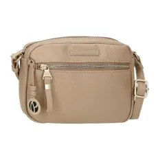 Bolsa de Tiracolo PEPE JEANS Elia Taupe | Ref. 186.7945533