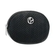 Porta-Moedas Redondo PEPE JEANS Sprig Preto | Ref. 186.7918033