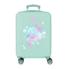 Mala de Cabine / Trolley 55cm 4R MOVOM I Love Sea Life Turquesa | Ref. 186.3051141