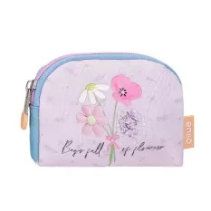Porta-Moedas ENSO Full of Flowers Lilás | Ref. 186.9778021