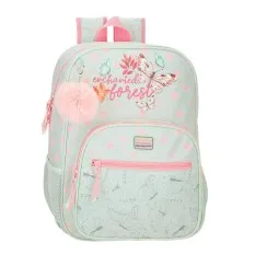 Mochila Escolar Adap. 38Cm MOVOM Enchanted Florest Menta | Ref. 186.37423D1