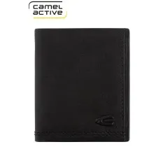 Camel Active Carteira Tradicional ao Alto c/ Porta-Moedas OSAKA Preto | Ref. 9126970460