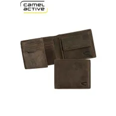 Camel Active Carteira Porta-Notas Tradicional com Porta-Moedas VIETNAM Castanha | Ref. 9127770229