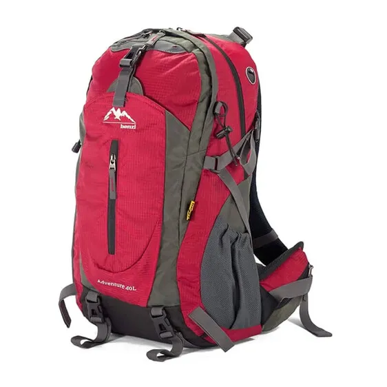 Benzi Mochila de Campismo 40 Litros Vermelho | Ref. 288.BZ5286VM