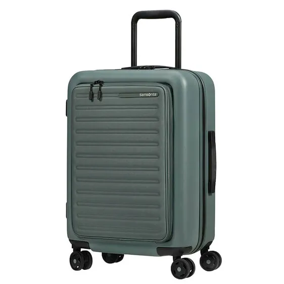 Samsonite Mala/Trolley Cabine 55cm 4R Spinner Exp STACKD Easy Verde | Ref. 92KF100514