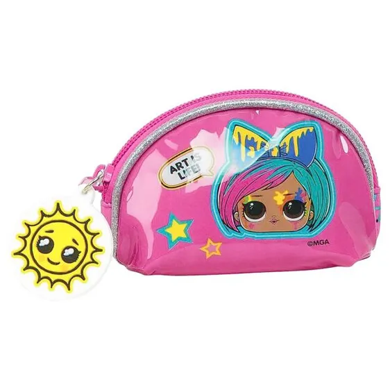 Porta Moedas Pequeno LOL Surprise ART CLUB Rosa | Ref. 248.812120725