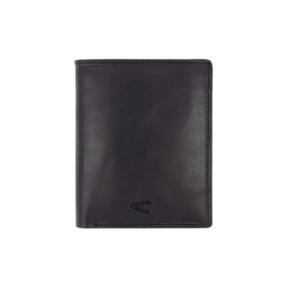 Camel Active Carteira Porta-Notas Vertical COMO Preta | Ref. 9131470660
