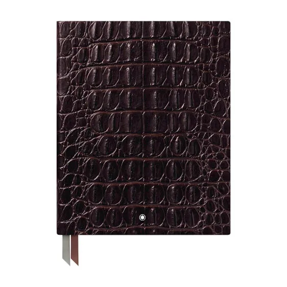Bloco de Notas Montblanc Fine Stationery #149 Croco Print Matt Brown | Ref. 238.119517