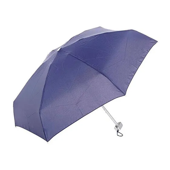 Samsonite Guarda-Chuva Dobrável Feminino Manual ALU DROP S Indigo Blue | Ref. 92CK100501