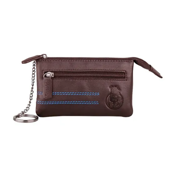 Porta Moedas para Homem PORTO Oficial Castanho | Ref. 51.FCP2288C