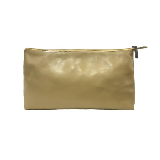 Bolsa de Mão para Senhora Pele Genuína Quin’s Taupe | Ref. 57.606/1T