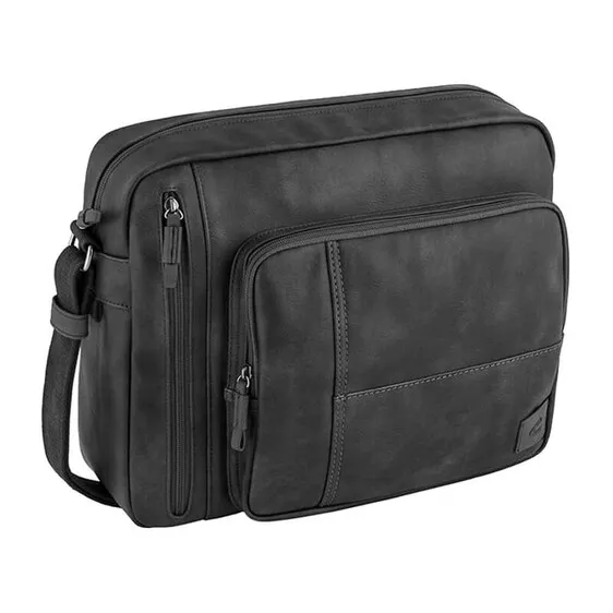 Camel Active Bolsa de Tiracolo p/ Portátil 12” LAOS Preta | Ref. 9125160360