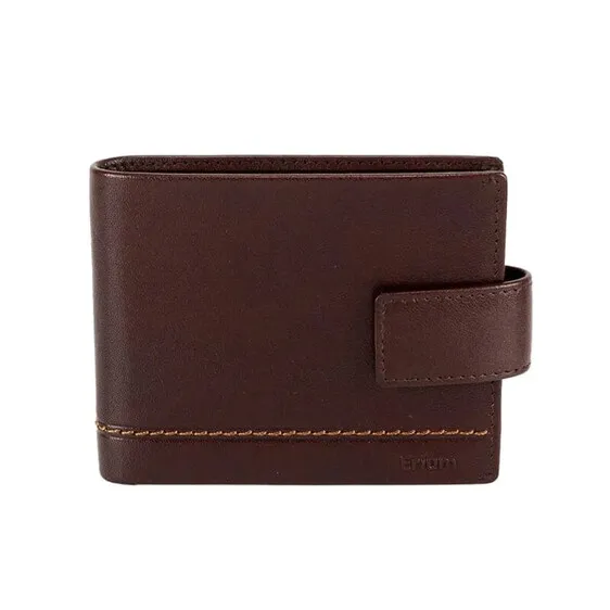 Carteira de Homem com Presilha RFID ERIUM Castanha | Ref. 102.ER1683C