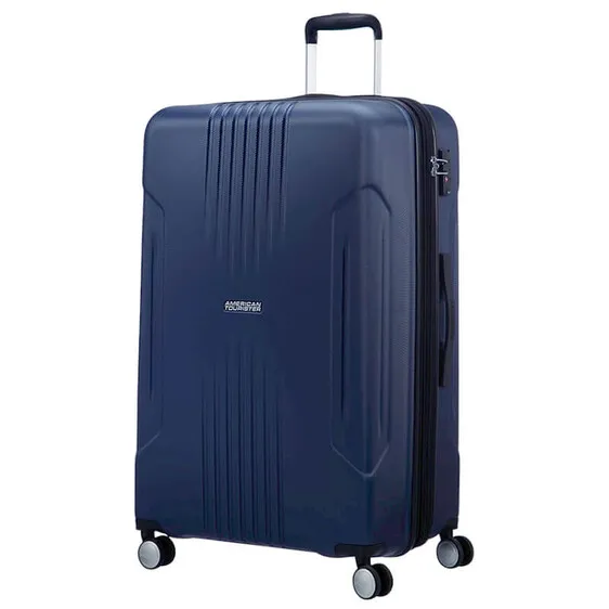 American Tourister Mala de Viagem / Trolley Grande 78cm 4R Exp TRACKLITE Dark Navy | Ref. 9234G00351