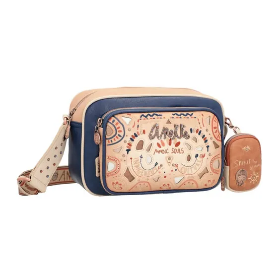 Anekke Bolsa de Tiracolo MENIRE TRIBE Azul | Ref. 280. 36623-175