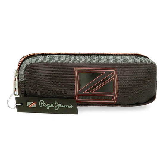 Estojo Escolar Pepe Jeans CODY Cinza | Ref. 186.6664021
