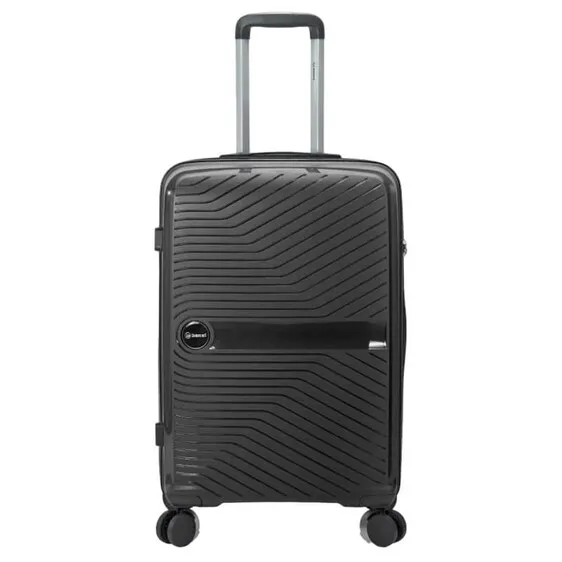 Benzi Mala de Viagem / Trolley Grande 75cm 4 Rodas Preta | Ref. 288.BZ5685P-C